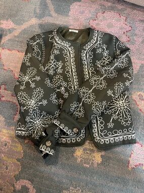 Sunday up quilted jacket size small